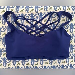 Lululemon Royal Blue Free To Be Bra